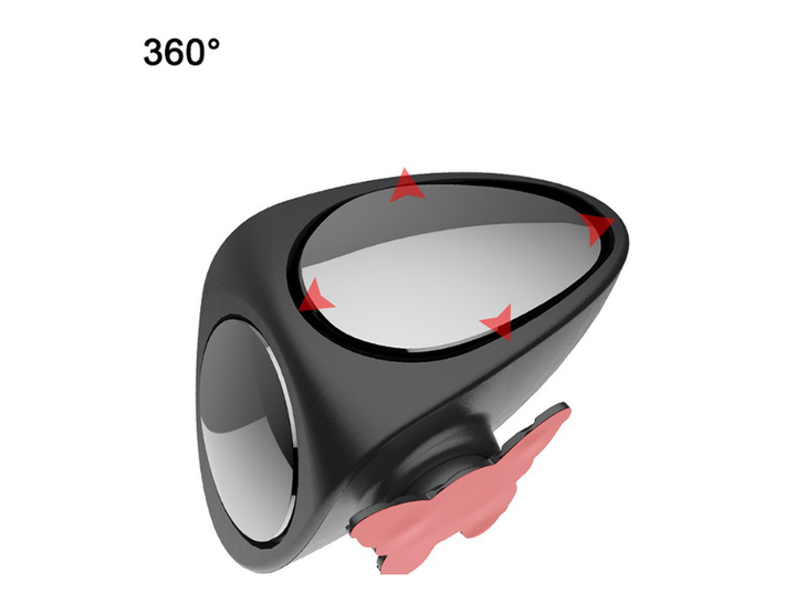 Зеркало заднего вида, двойное, для видимости слепой зоны AIWA 360 градусов правый 00773 - изображение 6