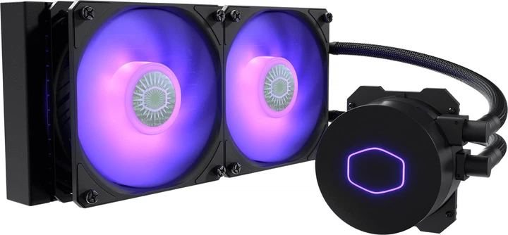 Chłodzenie wodne Cooler Master MasterLiquid ML240L V2 RGB (MLW-D24M-A18PC-R2) - obraz 2