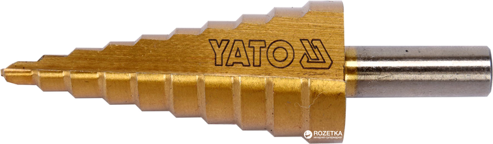 Свердло ступінчасте для металу YATO HSS-TiN 4-22 мм (YT-44741) - зображення 2