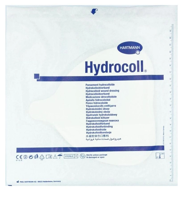 Гидроколоидная повязка на область крестца Hydrocoll Sacral / Гидрокол Сакрал 18 x 18 см, 1 шт - изображение 2
