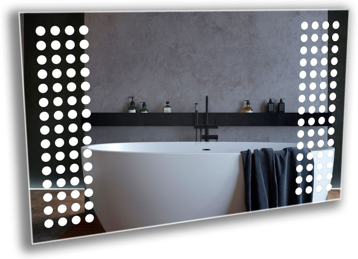 Зеркало в ванную с LED-подсветкой StudioGlass 6-8 80x50 см - изображение 1