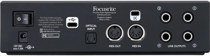 Аудіоінтерфейс Focusrite Clarett 2Pre USB (226750) - зображення 5