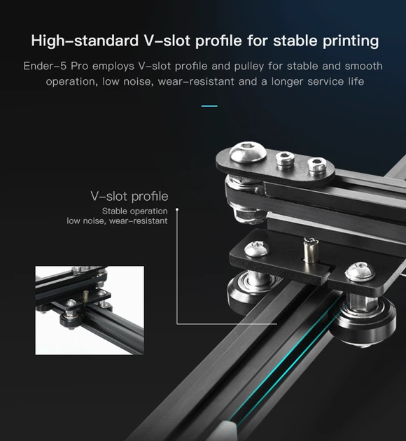 3D принтер Creality Ender 5 Pro (комплект для збірки) - изображение 13