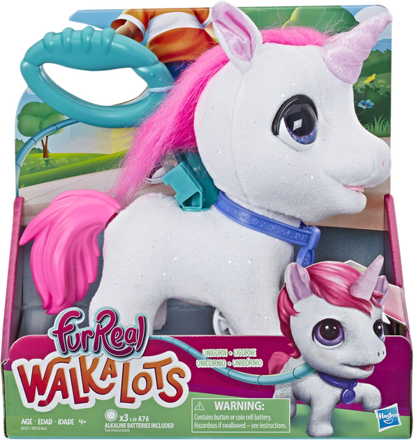 Интерактивная игрушка Hasbro FurReal Friends Большой питомец на поводке ...