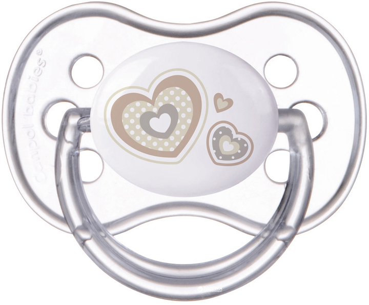 Пустышка Canpol babies Newborn baby силиконовая симметрическая 18+ мес ...