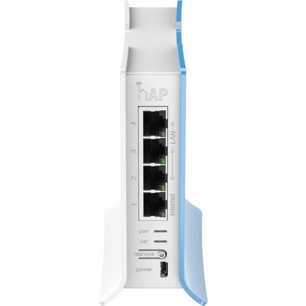 Бездротовий маршрутизатор Mikrotik hAP lite TC (RB941-2ND-TC) - изображение 2