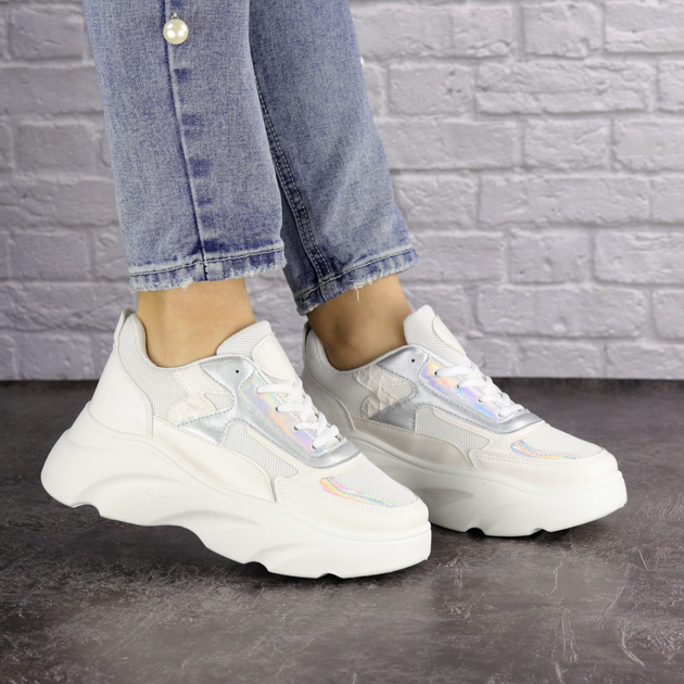 Женские кроссовки Shoes Caddy 36 (23,5 см) 1513 белые от продавца ...