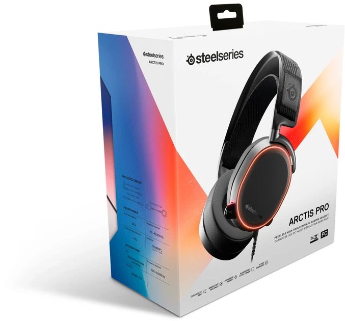 新品 SteelSeries Arctis Pro 61486 専用ケース付 Наушники SteelSeries Arctis Pro (SS61486) купить в интернет