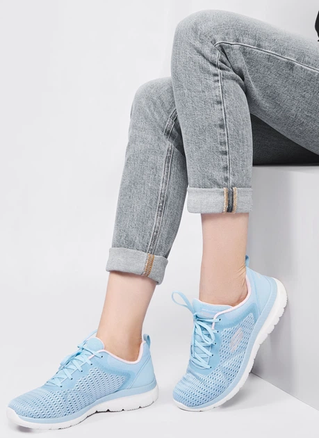 Женские кроссовки Skechers 12607 LTBL 39.5 26.5 Голубые (194428248028)_3585166 - Фото 4 Женские кроссовки Skechers 12607 LTBL 39.5 26.5 Голубые (194428248028)_3585166 - изображение 4