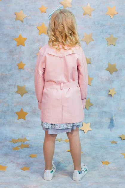 Плащ Zarv Kids 164 см Світло-рожевий (2129000402411) - зображення 2