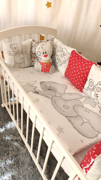 Постельное в кроватку для новорожденных - Сонный Гномик