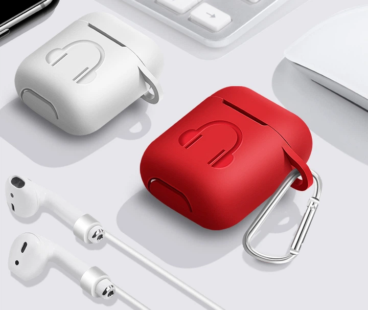 Чехол Gorilla Pzoz для Apple AirPods 3 в 1 Red (PP-8714) - изображение 3