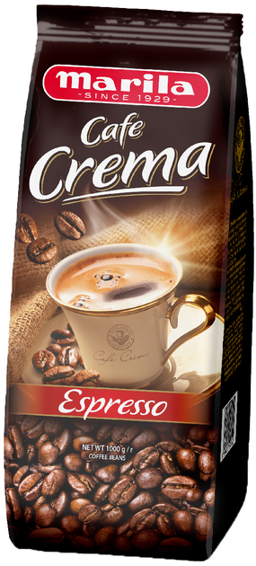 Акция на Кава в зернах Marila Crema Espresso 1 кг от Rozetka