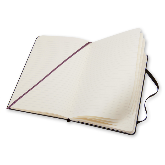 Блокнот Moleskine Classic Черный карманный 192 страницы в линию 9х14 см ...
