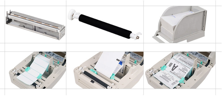 Термопринтер для печати этикеток Xprinter XP-470B + Wi-Fi (Гарантия 1 год) White - изображение 6