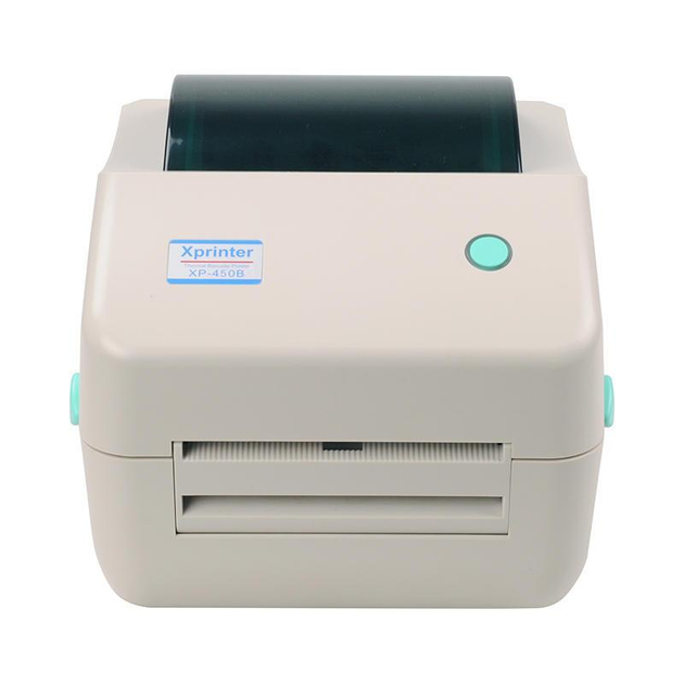 Термопринтер для печати этикеток Xprinter XP-450B (Гарантия 1 год) Grey - изображение 3
