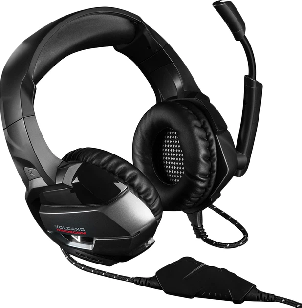 Słuchawki Modecom MC-859 Bow Volcano Gaming Series Czarno-Czerwone (S-MC-859-BOW) - obraz 3