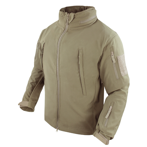 Тактический софтшелл с флисом утепленный Condor SUMMIT Soft Shell Jacket 602 X-Small, Синій (Navy) - изображение 9