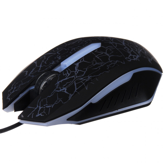 Мишка ігрова з RGB-підсвіткою Zeus M-110 чорна (VS7003635) - изображение 2