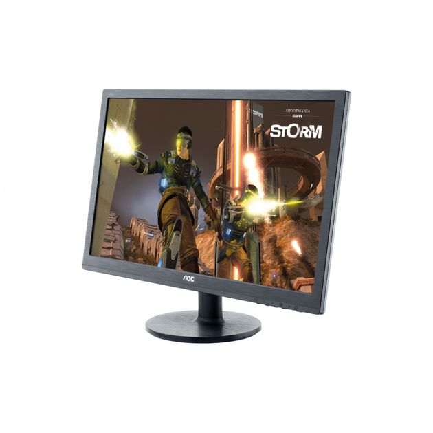 Монитор AOC 24" G2460FQ Black; 1920x1080 (144 Гц), 350 кд/м2, 1 мc, DVI-D, HDMI, D-Sub, DisplayPort, динамики 2х2 Вт - изображение 1