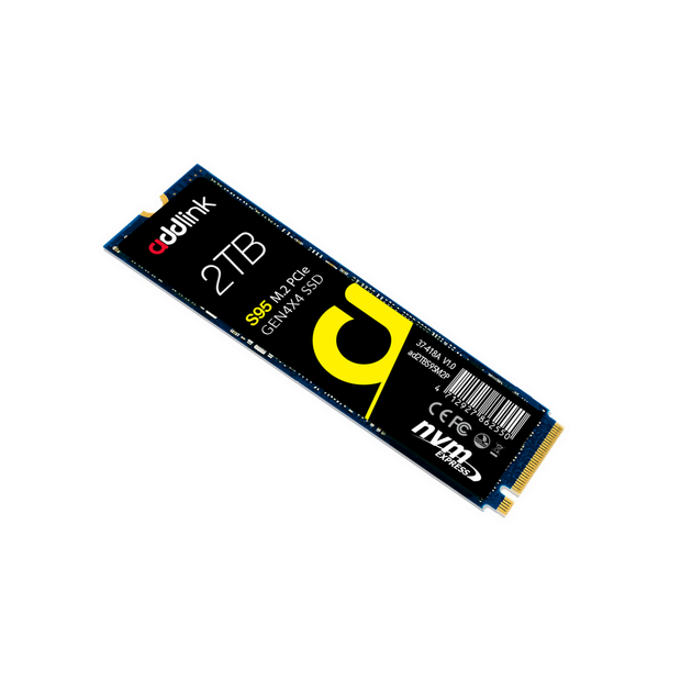 SSD накопитель AddLink S95 2TB NVMe M.2 2280 PCIe 4.0 x4 3D NAND TLC (ad2TBS95M2P) - изображение 2