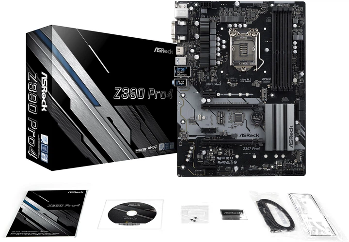 Материнська плата ASRock Z390 Pro4 (s1151, Intel Z390, PCI-Ex16) - зображення 5