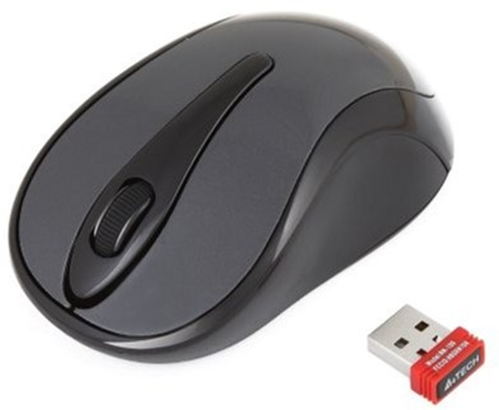 Мышь A4Tech G3-280A Wireless Grey (4711421930567/4711421893602) - изображение 2