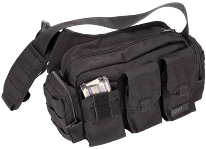 Сумка 5.11 Tactical тактическая стрелковая для БК Bail Out Bag 56026 [019] Black 8 л (2000000149530) - изображение 2
