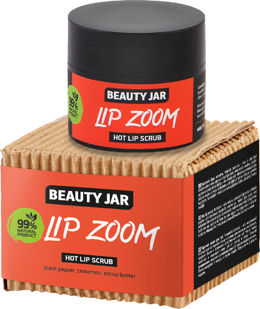 Сахарный скраб для губ Beauty Jar Lip Zoom 15 мл (4751030831695) - изображение 1
