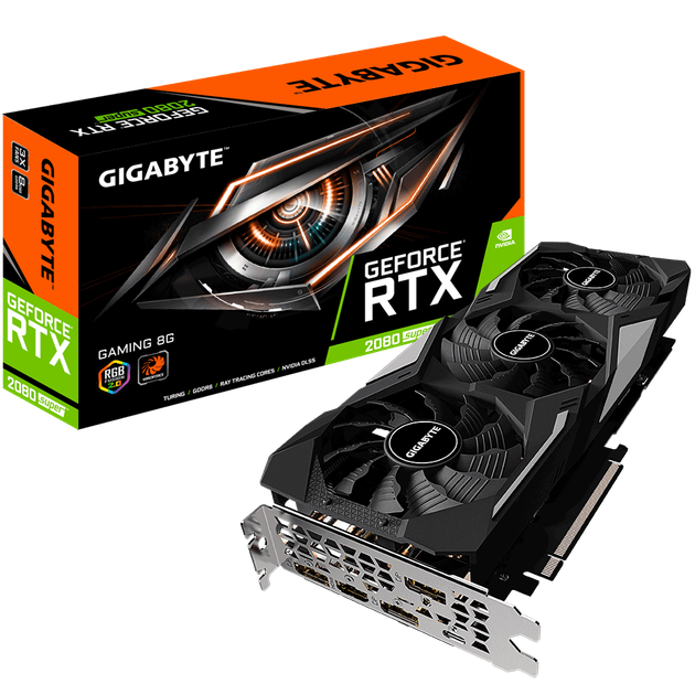 （渡辺）rtx2080 super Видеокарта Gigabyte GeForce RTX 2080 Super Gaming 8Gb DDR6