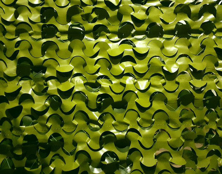 Сітка маскувальна двостороння 1,5 м*6м Зелена двоколірна, PE (PP921141476772) - зображення 1