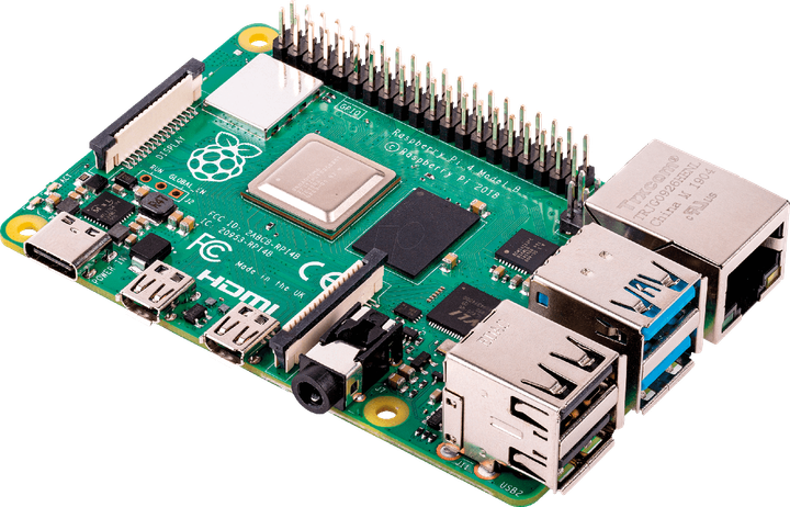 Плата Raspberry Pi 4, Model B, 4GB - Фото 2 Плата Raspberry Pi 4, Model B, 4GB - зображення 2