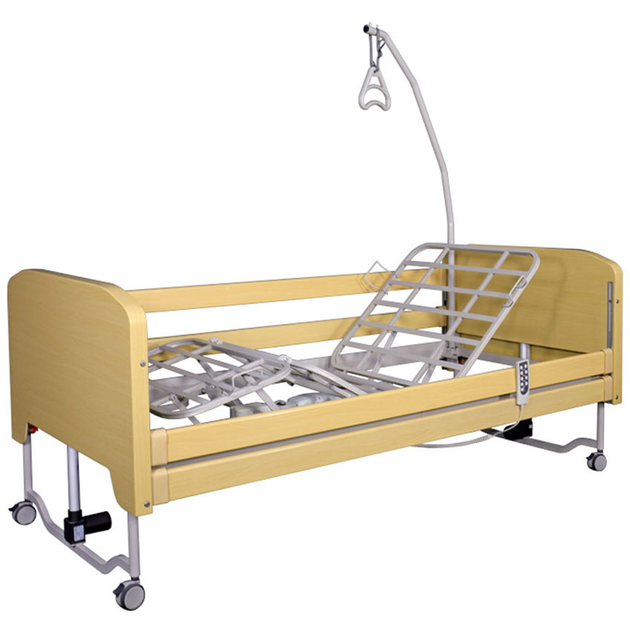 Кровать функциональная с электроприводом «Hetton» OSD-9572 кровать, Д х Ш: 212 х 104 см; ложе, Д х Ш: 200 х 88 см; высота ложа: 22 - 62 см - изображение 1