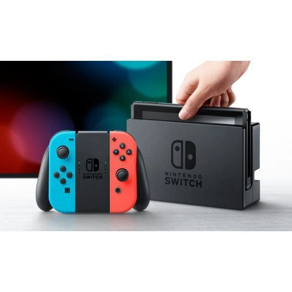 Nintendo Switch Neon blue/red - Обновлённая версия + FIFA 20