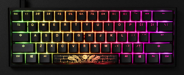 Клавиатура проводная HyperX x Ducky One 2 Mini USB Black/Red (HKBDXM-1C-US/G) - изображение 4