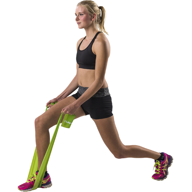 Эластичная лента для йоги/пилатеса Tunturi Resistance Band Medium 14TUSFU138 - изображение 3
