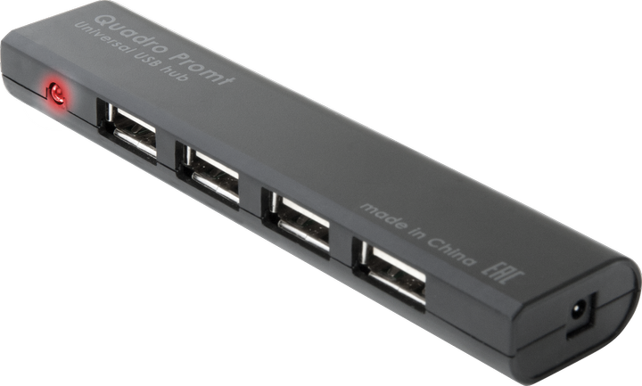 USB-хaб Defender Quadro Promt USB 2.0 4xUSB (83200) - изображение 2