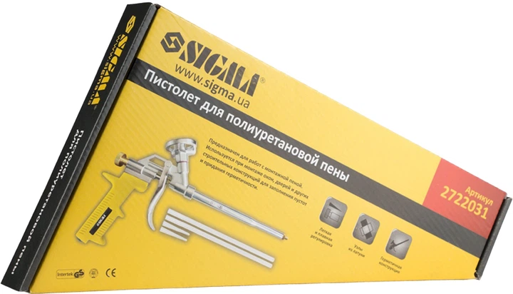 Пистолет для полиуретановой пены Sigma (2722031) - изображение 6