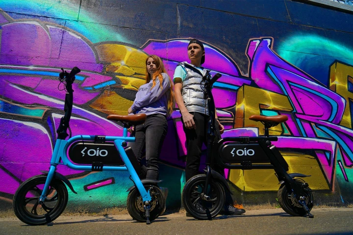 Электросамокат OIO Kozliq S-line Blue - изображение 5