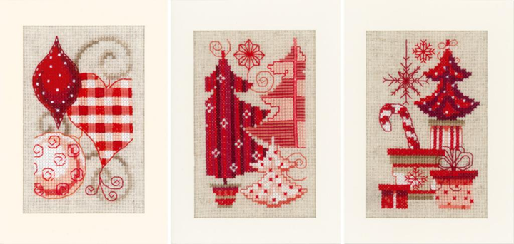 Схема вышивки «старинные открытки. Рождество» (№) - Вышивка крестом