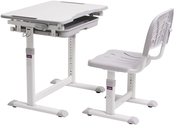Комплект Cubby Sorpresa Grey парта + стул трансформеры (Sorpresa Grey) - изображение 2