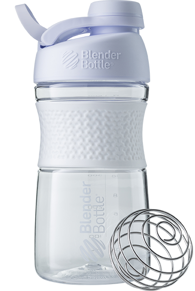 Шейкер спортивний (пляшка) BlenderBottle SportMixer Twist 20oz/590ml White - Фото 2 Шейкер спортивний (пляшка) BlenderBottle SportMixer Twist 20oz/590ml White - изображение 2