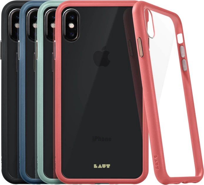 Панель Laut Accents для Apple iPhone Xs Blue (LAUT_iP18-S_AC_BL) - зображення 4