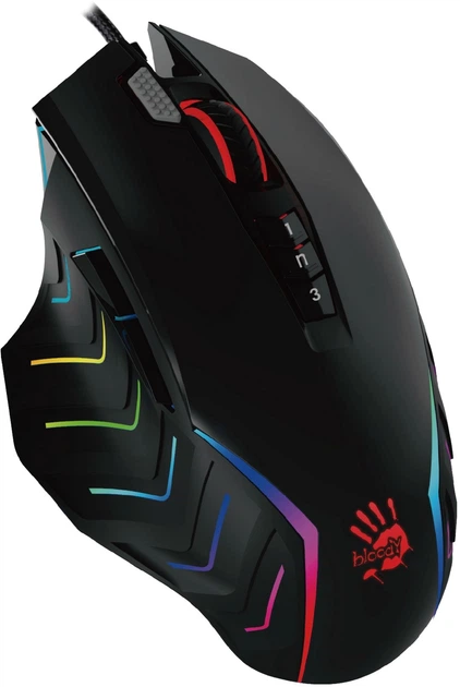 Mysz A4Tech Bloody J95s USB Black (4711421948975) - obraz 2