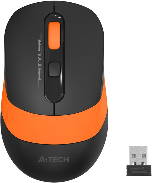 Мышь A4Tech FG10S Wireless Orange (4711421949675) - изображение 1