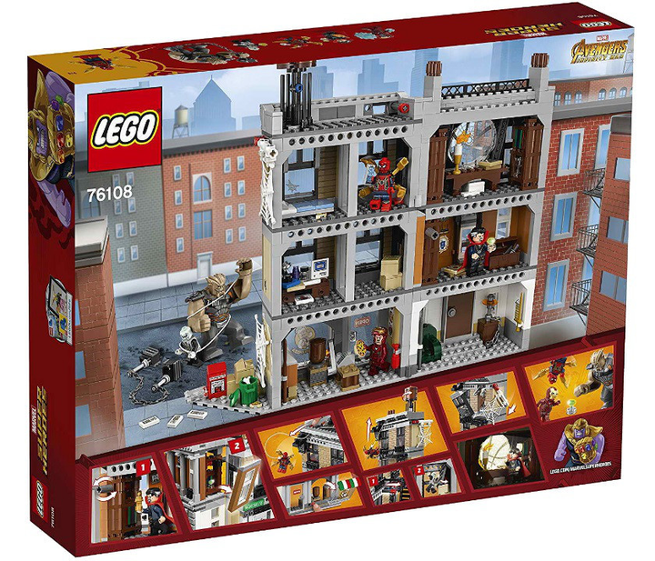 Lego Super Heroes Война бесконечности: Решающий бой в Санктум Санкторум ...