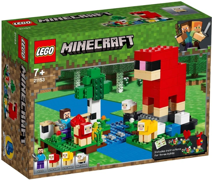 Lego Minecraft Шерстяная ферма 21153 - изображение 7