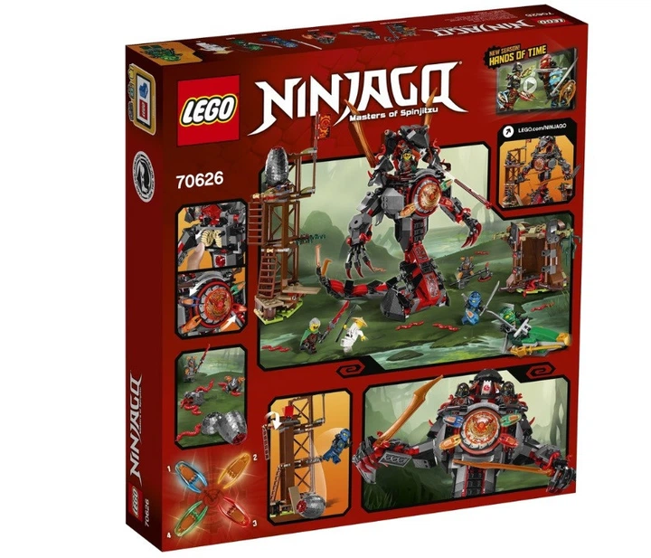 Lego Ninjago Залізні удари долі 70626 – іграшки з доставкою від