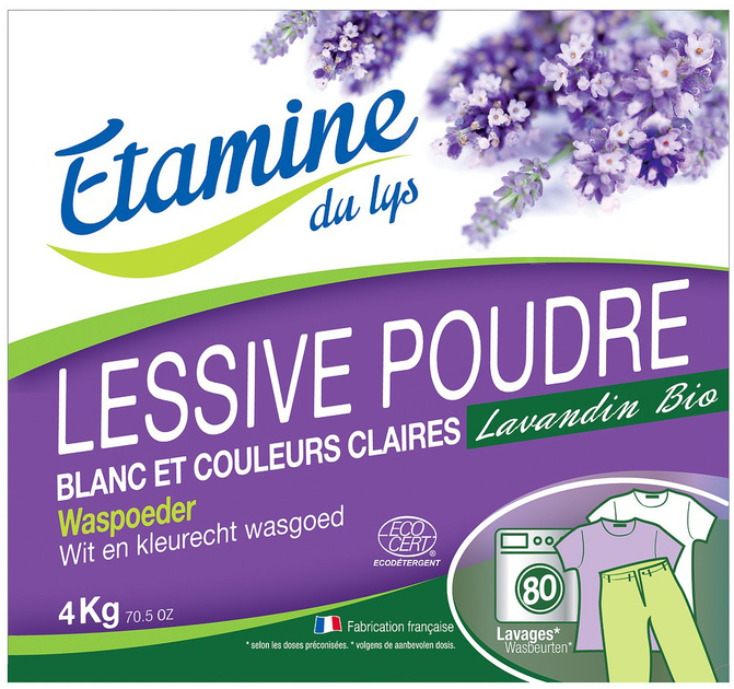 Стиральный порошок Etamine du Lys Лаванда 4 кг (3538394911512) – купить ...