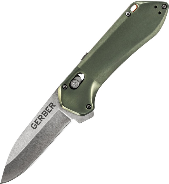 Туристичний ніж Gerber Highbrow Green (30-001686) - зображення 1